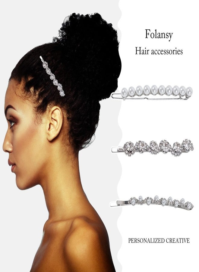 Folansy 12 Pcs Hair Pins Set,Pearl Hair Clips Geometric Hair Pins Metal Hairpin,Minimalist Hair Styling Jewelry,Wedding Dainty Hair Barrettes Accessories,Bobby Pin for Girl Women - Image 5